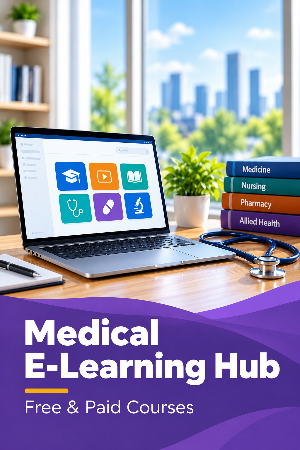 Medical E-Learning Hub banner v2