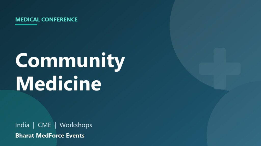 Community Medicine conference