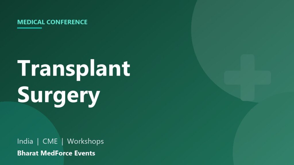 Transplant Surgery conference